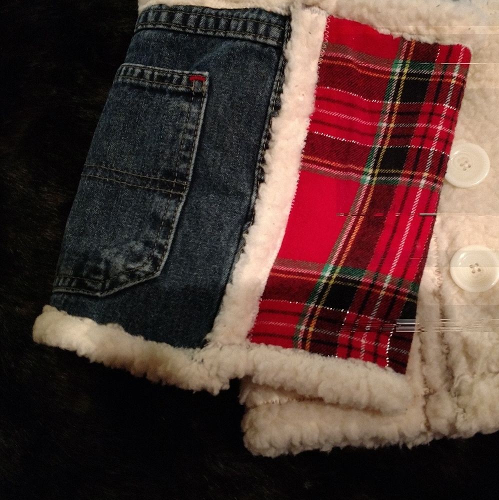 Plaid and denim Hug your boots, booties and heels